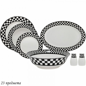 205-429 Обеденный сервиз 23пр.  ENJOY в под.уп.(х1)Фарфор