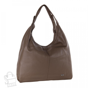 Сумка женская кожаная 970322 cappuccino Velina Fabbiano-Safenta  в Новосибирске