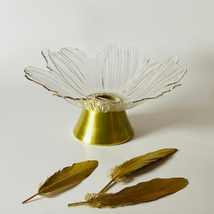 200-125 Фруктовница 31,5см на ножке в под.уп. (х6)Фруктовницы