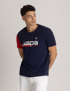 USPA GRAPHIC CREW NECK T-SHIRT