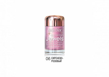 Тени-пигмент для век Jewels Alvin D`or розовый 06 сиренево-розовый