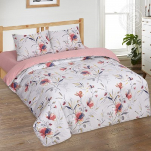 Постельное белье Парадиз с наволочками 50х70 (поплин DE LUXE)