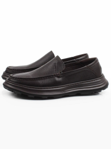 05-2302 DK. BROWN Туфли мужские (натуральная кожа)