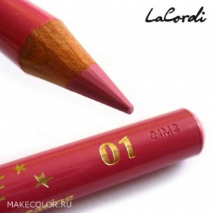 Карандаш для губ LaCordi De Luxe №01 Розовый цветок