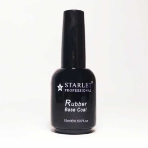База каучуковая для гель-лака Rubber Base Coat, 15 мл STARLET