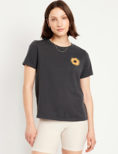 EveryWear Crew-Neck Graphic T-Shirt