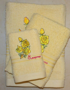 Махровое полотенце 