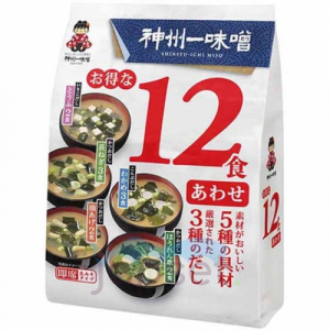 Miyasaka Мисо-суп, с белой пастой, ассорти, порционный, 12 порций, 193,1 гр