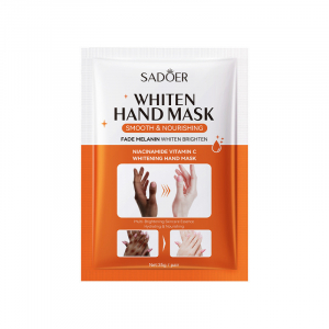 Отбеливающие маски-перчатки для рук с витамином С и никотинамидом SADOER Whiten Hand Mask, 35 гр