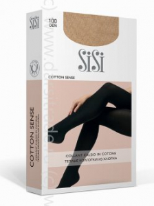 Колготки женские Cotton Sense 100 Sisi Дроп