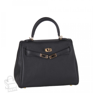 Сумка женская кожаная 25KLVG black Vitelli Grassi