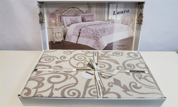 Покрывало MY BED COTTON LAURA Бежевый