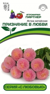 3281P Астра китайская ПРИЗНАНИЕ В ЛЮБВИ 5шт