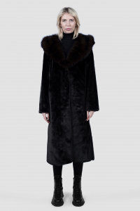 02-3289 Пальто женское шубка эко-мех