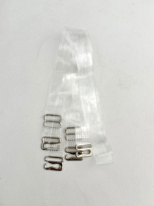 Бретель силиконовая 10мм металл №A044 Dentelle Дроп