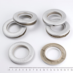 Люверсы 10 шт 77 мм серебро 11