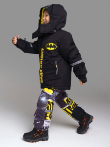 Комплект зимний для мальчика: куртка, полукомбинезон