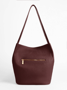 Женская кожаная сумка Richet 3162LG 839 Бордовый