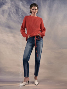 Брюки джинсовые женские Con-666 Elegant Conte Дроп