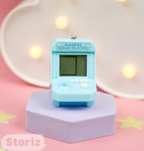 Мини игровой автомат, голубой