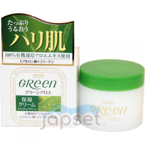 Meishoku Green Plus Aloe Moisture Cream Увлажняющий крем для очень сухой кожи лица, 48 гр