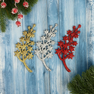 Ёлочные игрушки 3 шт. «Звёздный путь», 5.5?13 см, МИКС