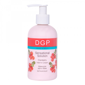 Domix Green Professional Крем для рук и тела витаминный / Cranberry, 260 мл