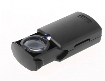 Лупа с подсвет.Следопыт d-21мм 30х