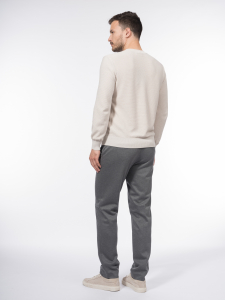 Вязаный джемпер из 100% длинноволокнистого хлопка