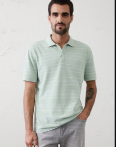 Standard-Fit Pique Polo