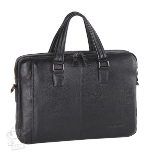 Портфель мужской кожаный 22-1167-1H black Heanbag