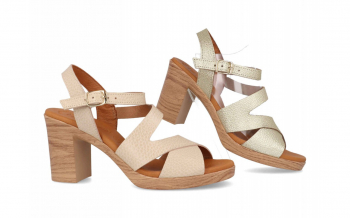 962 - BDA
                SANDALIAS DE TACON