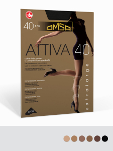 Omsa Колготки ATTIVA 40  XXL