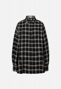 Oversize рубашка в клетку