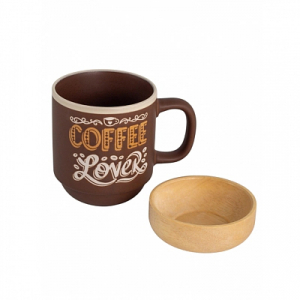 Кружка CoffeeMania коричневая 420мл