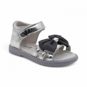 Сандалии 11007-10 серебряные