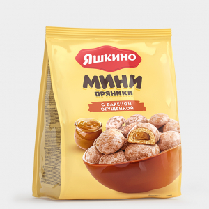 «Яшкино», пряники с вареной сгущенкой, 300 г