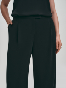 Брюки палаццо с разрезами