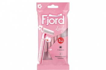 Станки одноразовые Lady, 5 шт «Fjord», 40 г (упаковка 20 шт)