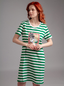 2033SDX Женская сорочка (КОР.рукав)