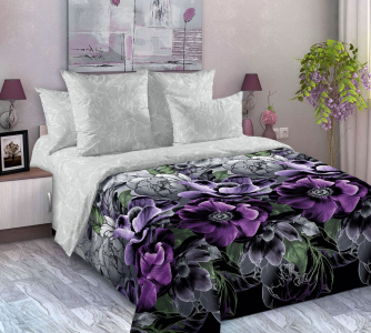 Пододеяльник Тишина ночи (основа) перкаль