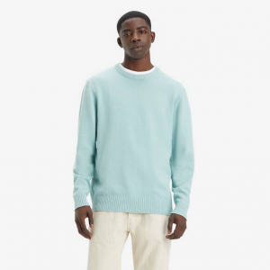 Red Tab Crewneck Sweater