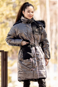 Batik, Зимнее стеганное пальто для девочки Batik
