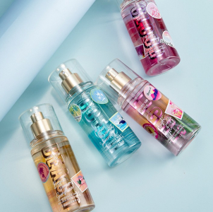 Парфюмированный спрей-мист для тела с шиммером Sunset Beach Story of Love, 88 мл.