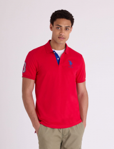 SLIM FIT STRETCH SOLID POLO SHIRT
