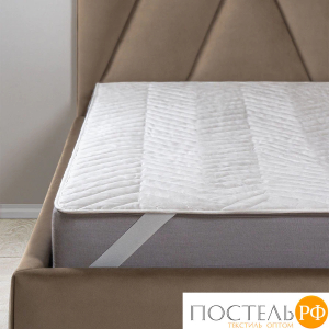 CASSIA КЛАУД СОФТ Стеганый Hамат-к 160х200, 1пр,хлопок-тик/микроволокно