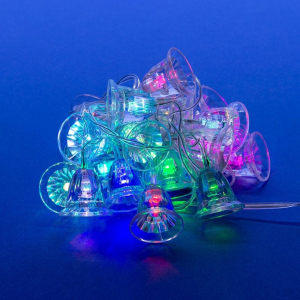 Гирлянда светодиодная «Колокольчики», с контроллером 2,8 м (ULD-S0280-020/DTA RGB IP20 BELLS)