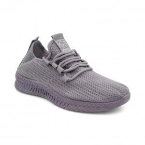 Кроссовки женские текстильные К12-1 серые