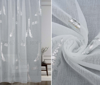 Имитация льна термопечать Банти