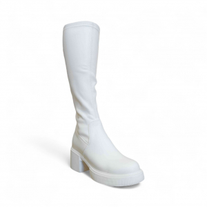 Сапоги-чулки демисезонные Х381-163 белые